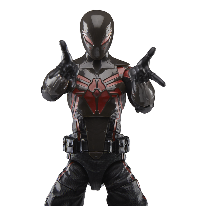 Hasbro Marvel Legends Series Spider-Man 2 Miles Morales Brooklyn 2099 Figure de Collection 15 cm avec 6 Accessoires
