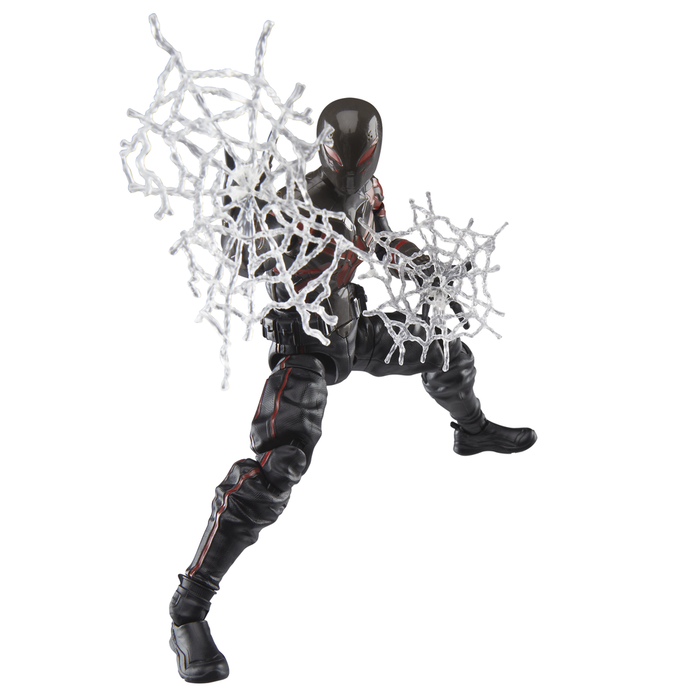 Hasbro Marvel Legends Series Spider-Man 2 Miles Morales Brooklyn 2099 Figure de Collection 15 cm avec 6 Accessoires