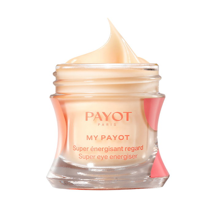 Payot Soin Super Énergisant Regard 15 ml - Traitement 2-en-1, Anti-Poches, Anti-Cernes et Hydratant pour un Regard Éclatant