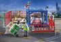 Playmobil Dépôt de Chargement avec Barrière et Clôture, Jouet de Construction, 29 x 26 x 8,5 cm