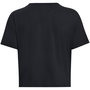 T-shirt à manches courtes femme Under Armour Noir Fitness 10-12 Ans
