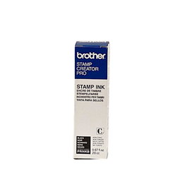 Brother Recharge Encre Noire 12 x 20cc pour Machine de Tampons SC2000/SC2000USB