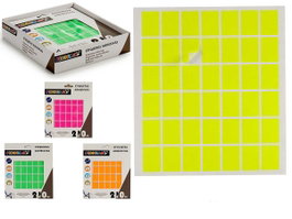 Pincello Étiquettes Adhésives 17x24 mm Rectangulaires Surtis 5 Pages (Set de 120)