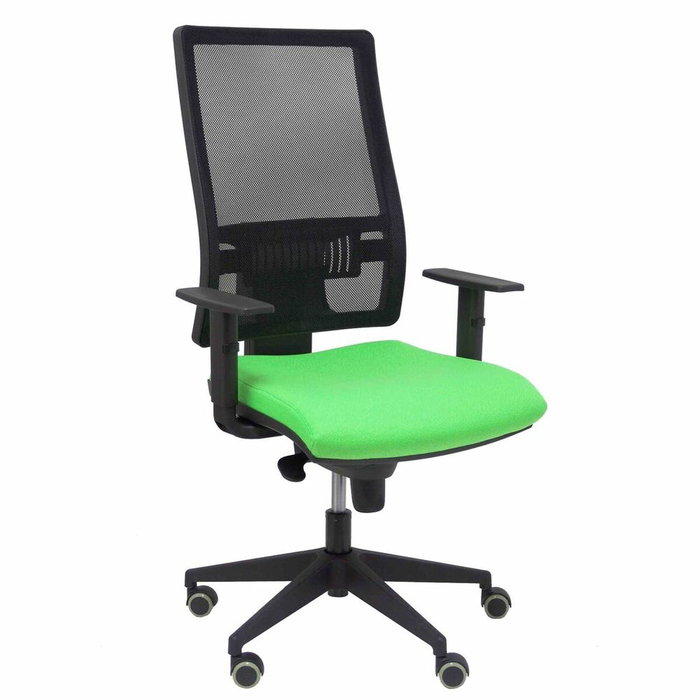 PIQUERAS Y CRESPO Chaise de Bureau Horna Bali Vert Pistache