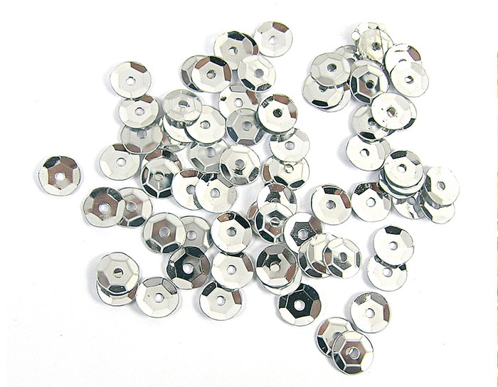Innspiro Paillettes argentées 7mm 35g Innspiro Paillettes argentées 7mm 35g
