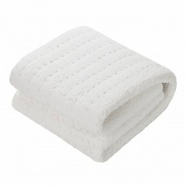 Medisana HU 672 Couverture Chauffante en Polaire Blanche