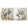 Home ESPRIT Toile Design Tropical Beige et Doré