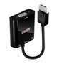 Lindy Convertisseur HDMI vers VGA avec Audio, Noir