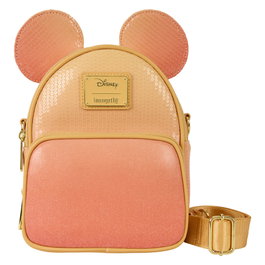 Loungefly Disney Mickey Mouse Glitter Sac à Dos et Sac Shopping