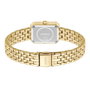 HUGO BOSS Montre pour Femme Dorée avec Boîtier Rectangulaire