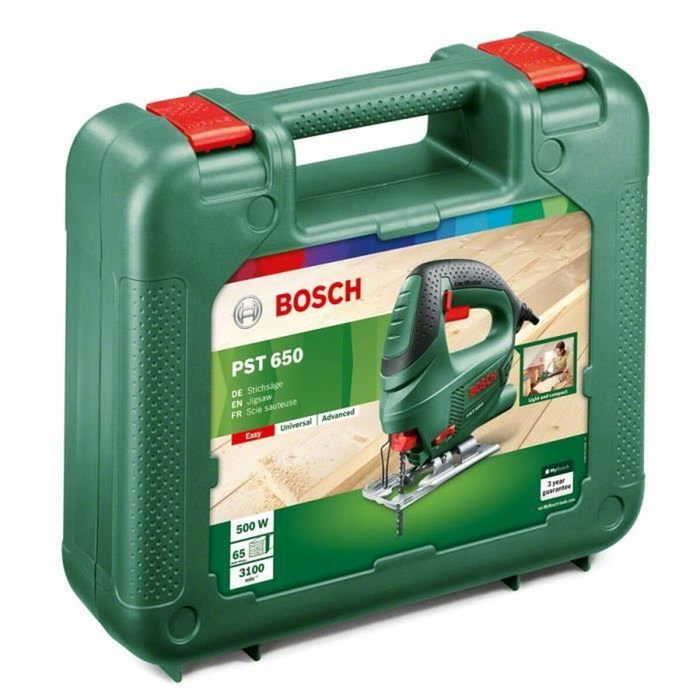 Bosch PST 650 CT Scie sauteuse filaire 500W - Vert Bosch PST 650 CT Scie sauteuse filaire 500W - Vert