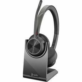 Poly Casque Voyager 4320-M MS / 77Z32AA Noir - Casque avec micro pour téléphonie et communication