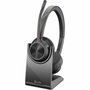 HP Voyager 4320-M Certifié Microsoft Teams avec Dongle BT700 et Base de Charge - Noir