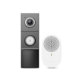 Sonnette Connectée Vidéo Smart TP-Link Tapo D235 (TAPO D235) - Caméra de Surveillance Intelligente avec Audio