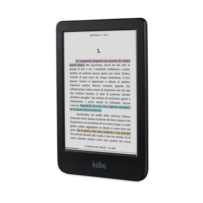 Kobo eBook Reader Clara Colour, liseuse couleur avec écran 6 pouces, noir, modèle N367-KU-BK-K-CK