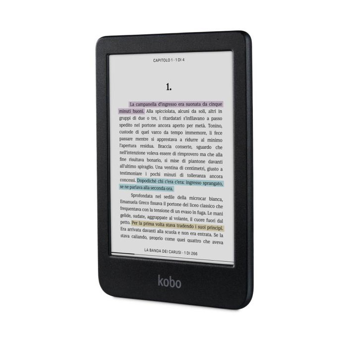 Kobo N367-KU-BK-K-CK Clara Colour eBook-Reader 16 Go Écran 15,2 cm (6") E Ink Kaleido 3 Tactile Wi-Fi 5 Bluetooth Noir