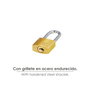 WOLFPACK LINEA PROFESIONAL Cadenas en laiton avec anse longue 20 mm Serie Target