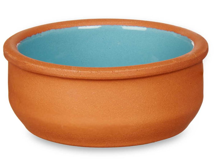 La Dehesa Set de 6 Cazuelas en Barro 8 cm Couleur Bleu (Set de 10)