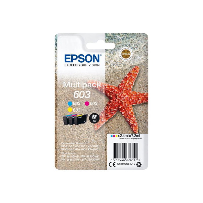 Epson 603 Multipack Cyan, Magenta, Jaune