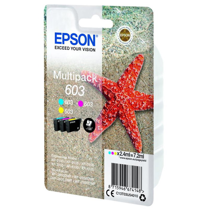 Epson 603 Multipack Cyan, Magenta, Jaune