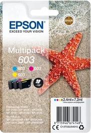 Epson Multipack 603 - Cartouches d'encre 3 couleurs pour imprimantes à jet d'encre - Économies et impressions nettes