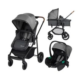 Bébé Confort Trio Haze Poussette 3 en 1 avec Siège Auto i-Size Tinted Stone