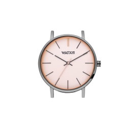 Watxandco WXCA3012 Montre Femme Gris et Rose