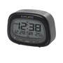 Explore Scientific RDC 3006 Réveil Radio-piloté Noir à Affichage Tactile avec Thermomètre Intérieur, Date et Jour de la Semaine