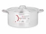 Kinvara Casserole Aluminium 32 cm 12,5 L - Argent, Compatible Gaz/Four/Lave-vaisselle (Set de 3)