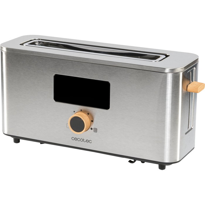 Cecotec Touch&Toast Extra Grille-pain à fente longue argent