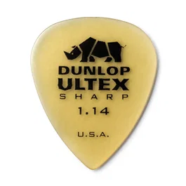 DUNLOP Púas Dunlop Ultex Sharp 1,14 mm (pack de 6)