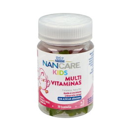 NANCARE Kids Multivitaminas 30 Gummies Orange Fraise et Pomme