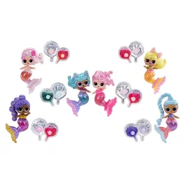 L.O.L. Surprise! Mermaids - Brillant à lèvres à faire soi-même avec 6 poupées à collectionner