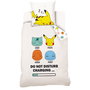 Pokémon - Housse de couette 140x200 cm 100% coton - License officielle