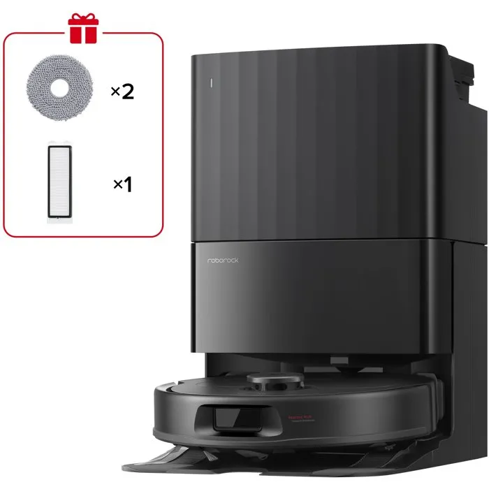 Roborock Qrevo S ProX - Aspirateur robot laveur Noir