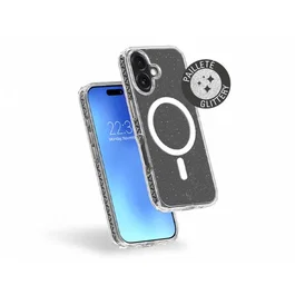 Force Case Coque FC Air Xtrem MagSafe - iPhone 17 - Transparent avec paillettes