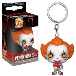 FUNKO Llavero Pocket POP IT Pennywise with balloon