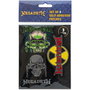 Set de 3 patches Megadeth en polyester - Patches à coudre ou à coller