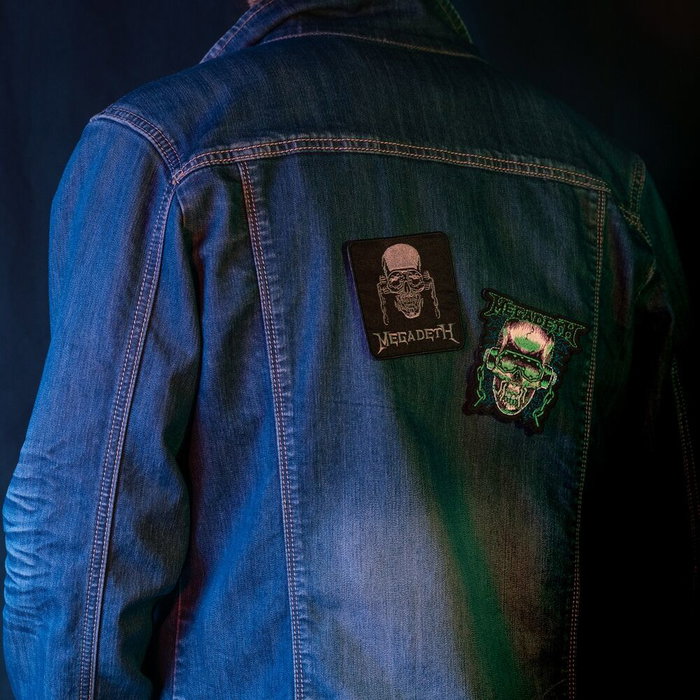Set de 3 patches Megadeth en polyester - Patches à coudre ou à coller
