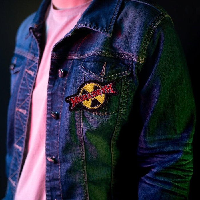 Set de 3 patches Megadeth en polyester - Patches à coudre ou à coller