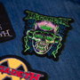 Set de 3 patches Megadeth en polyester - Patches à coudre ou à coller