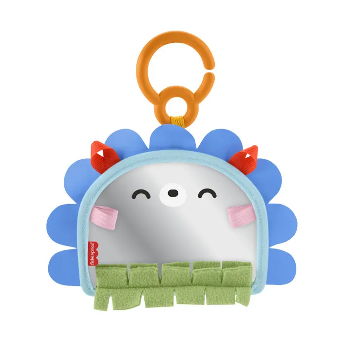 Fisher Price - Miroir d'activités pliable et transportable avec attache spéciale pour poussette