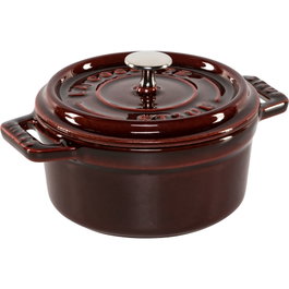 Staub Mini Cocotte ronde 10cm Grenadine en fonte