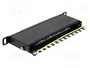 DELOCK Panneau de brassage Cat 6a 8 ports RJ45 10 pouces