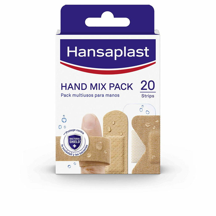 Hansaplast Pansements HP HAND MIX 5 tailles, 20 unités Hansaplast Pansements HP HAND MIX 5 tailles, 20 unités