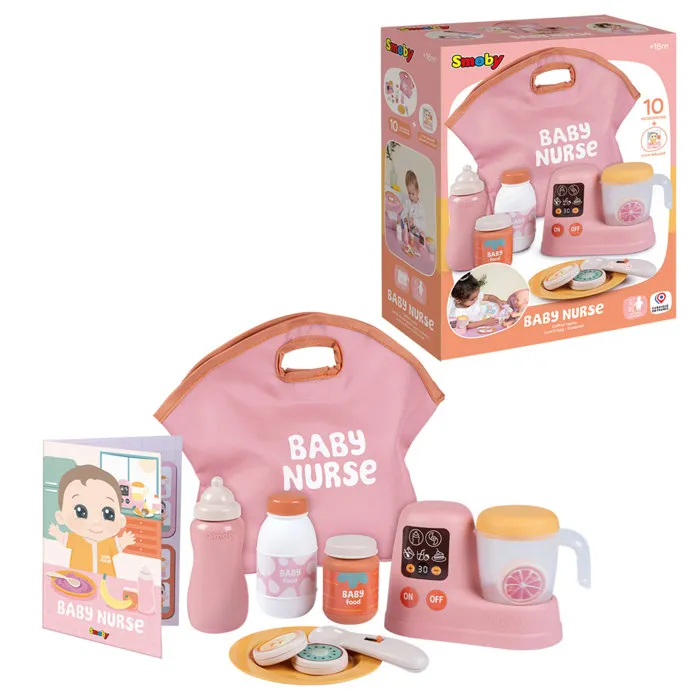 Smoby Coffret Repas Baby Nurse