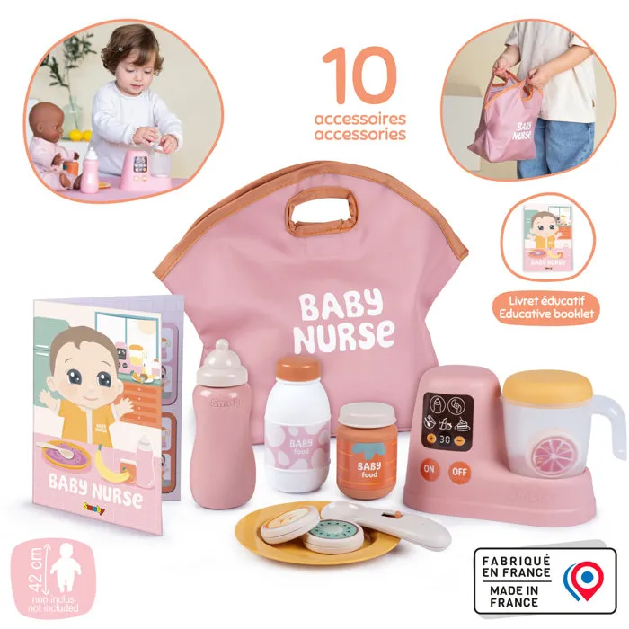 Smoby Coffret Repas Baby Nurse