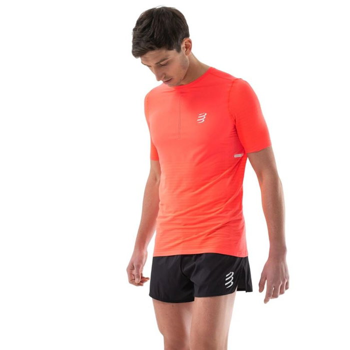 T-shirt à manches courtes homme Compressport Pro Racing Rouge 12 ans T-shirt à manches courtes homme Compressport Pro Racing Rouge 12 ans