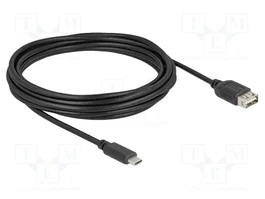 DELOCK Câble USB 2.0 de l'USB A vers USB C, 5m