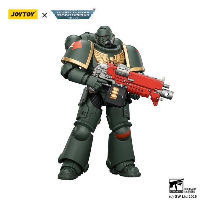 Joy Toy Warhammer 40,000 Dark Angels Intercessor figurine 12 cm